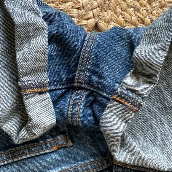 Levi's High Rise Wedgie Denim Shorts White Oak Cone Jeans Short Women's Size 31 - Picture 7 of 7